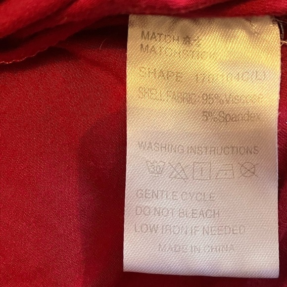 Matchstick Women Red Short Sleeve T-Shirt L - Picture 3 of 3